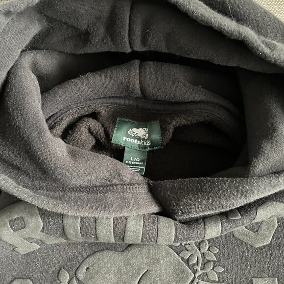 Kids Roots Hoodie Size L (9-10 yrs) - Picture 3 of 6